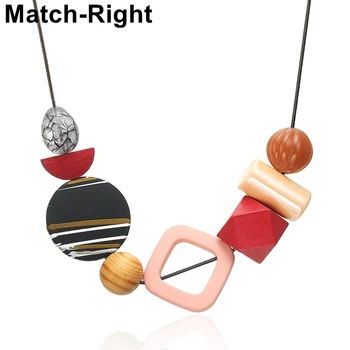 Match-Right Necklaces & Pendants Women/Statement/Beads/Vintage/Lady/Choker Necklace Women Neck Pendants for Women Jewelry NR164