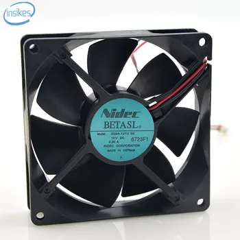 

D09A-12TU 03 Inverter Dedicated Cooling Fan DC 12V 0.2A 2.4W 9225 9cm 92*92*25mm 2 Wires