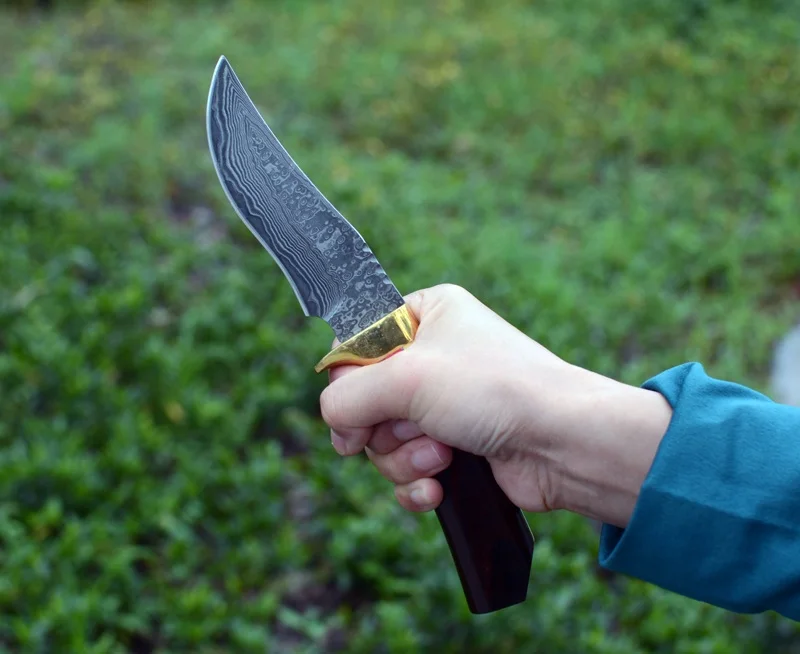 Voltron дамасский тактический прямой нож, красные перламутровые ручки для кемпинга, коллекция подарочных ножей