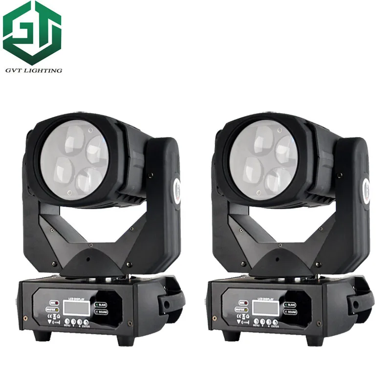 

2pcs/lot Newest 4*25W Super Beam 150W LED Moving Head Beam Light For Disco Nightclub DJ Bar CE 110V-240V DMX control