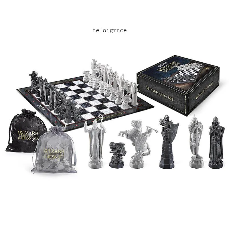 

Harri Potter and the Sorcerer's Stone Movie Periphery Final Challenge Wizard Chess Chess Soldier Model Bags Boxed Edition