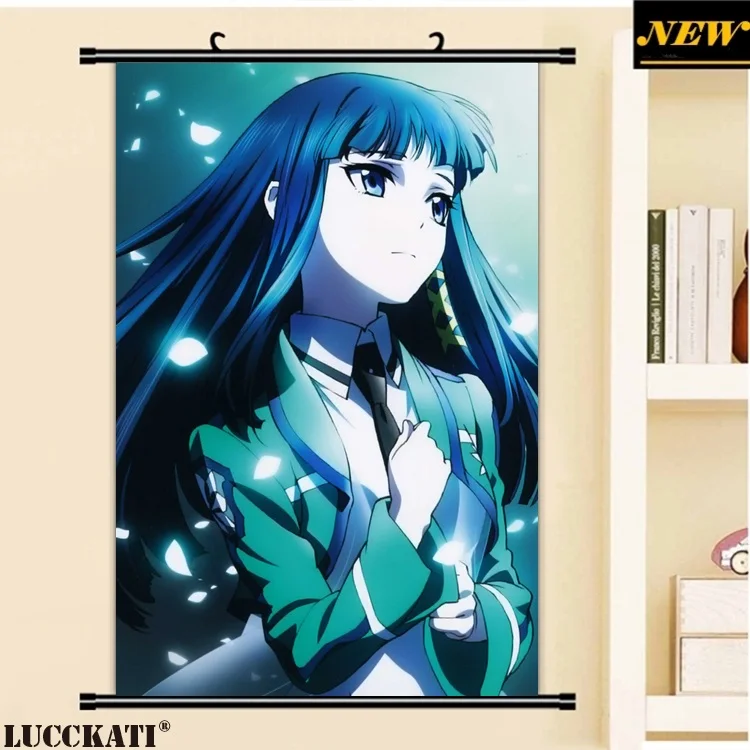 40X60 см Mahouka Koukou no Rettousei Сиба Миюки tatsuya cameltoe мультфильм аниме стены свиток картина