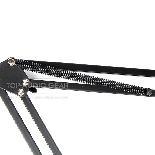 Free Shipping Suspension Scissor Arm Stand For Blue Yeti Table Desk Top Recording Microphone Stand Boom Clip Holder Mount Clamp