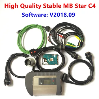 

High Quality full chip Mb Star C4 SD Connect Compact 4 mb c4 full set with HDD 20/2020v DTS/Vediam0 auto Diagnostic Tool + WiFi