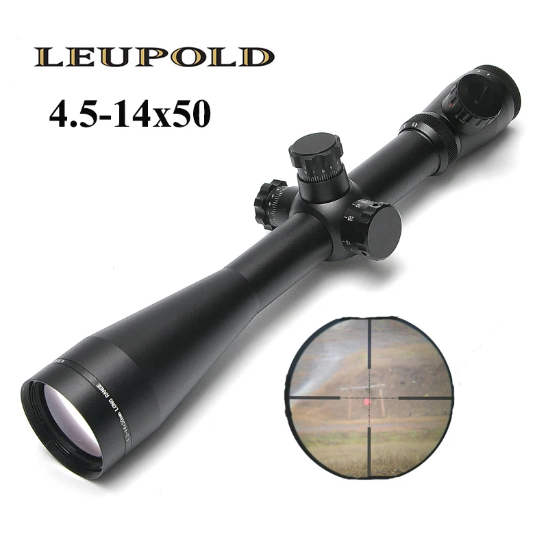 LEUPOLD 4.5 14x50 MARK 4 M1 Mid Dot Reticle Sight Tactical Optics Scope