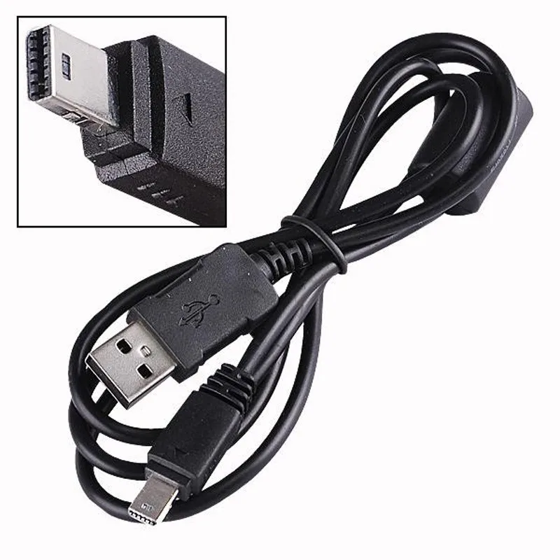 50PCS/LOT USB 2.0 Sync Data Charge Photo Cable Cord Lead For Casio
