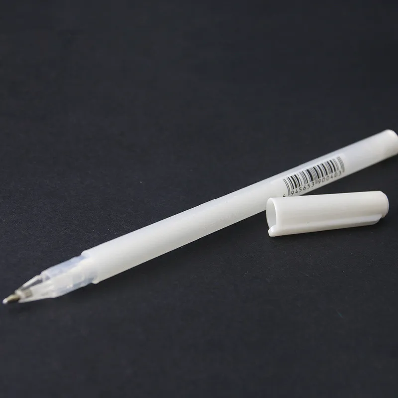 0,6 мм/0,8 мм белые чернила цвет фотоальбом гелевая ручка милый унисекс ручка подарок для детей канцелярские принадлежности офисные Обучающие школьные принадлежности