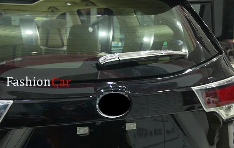 Для Toyota Fortuner AN160 2016 2017 автомобильные аксессуары Задняя Крышка багажника