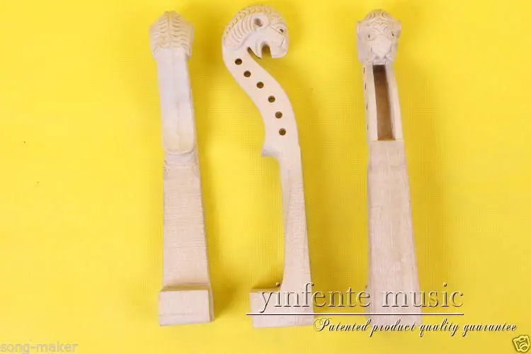 One 6 string violin neck Maple wood Animal headstock 4/4 New hand Made