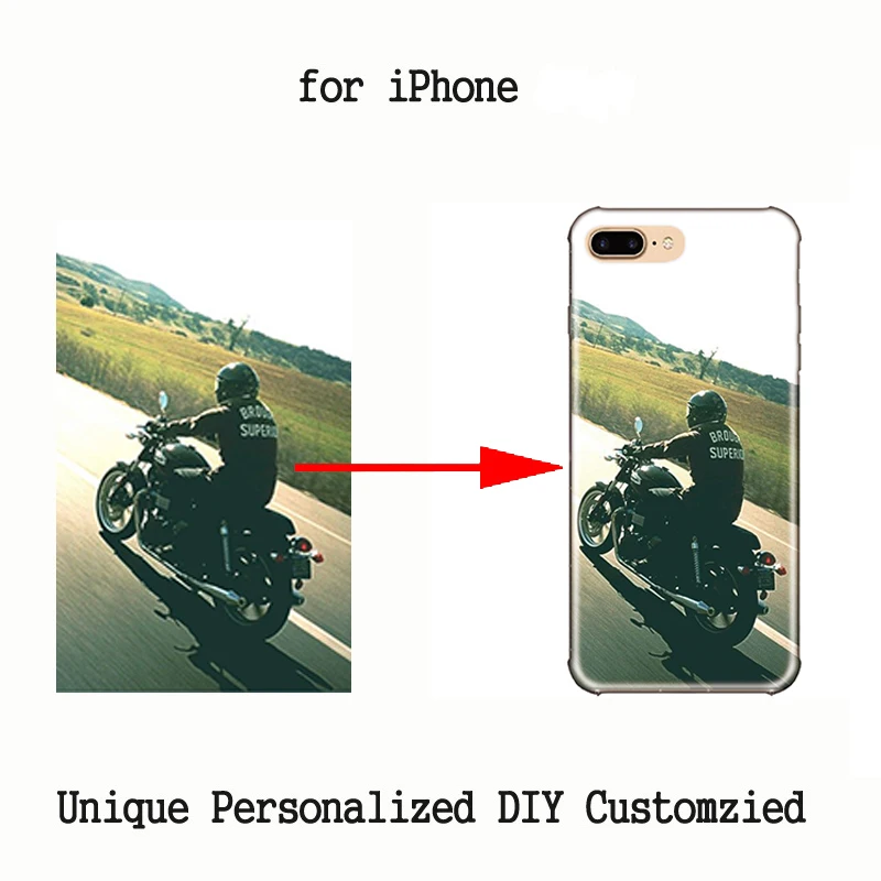 

Unique Personalized Customized DIY case transparent clear soft case cover for iPhone SE X 8 8Plus 7 6s Plus 5s XS MAX XR