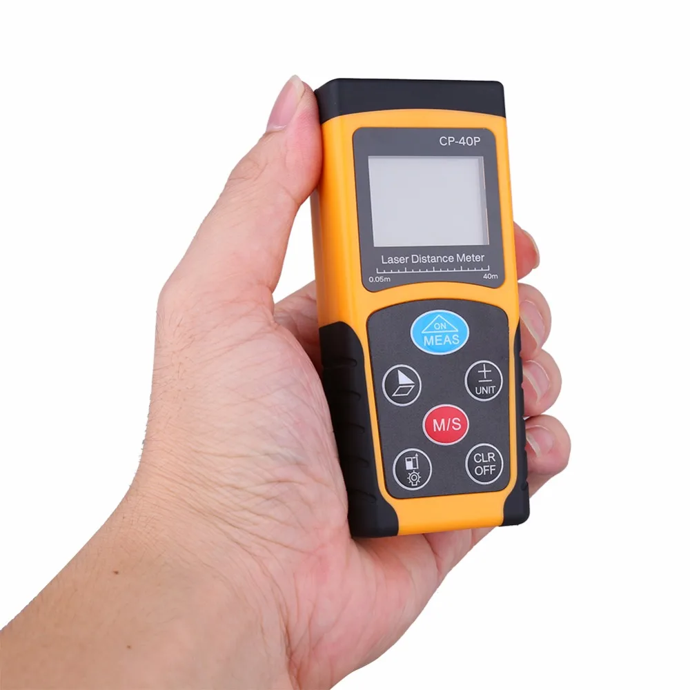 High Accuracy Handheld Digital IR Laser Distance Meter Compact Measure