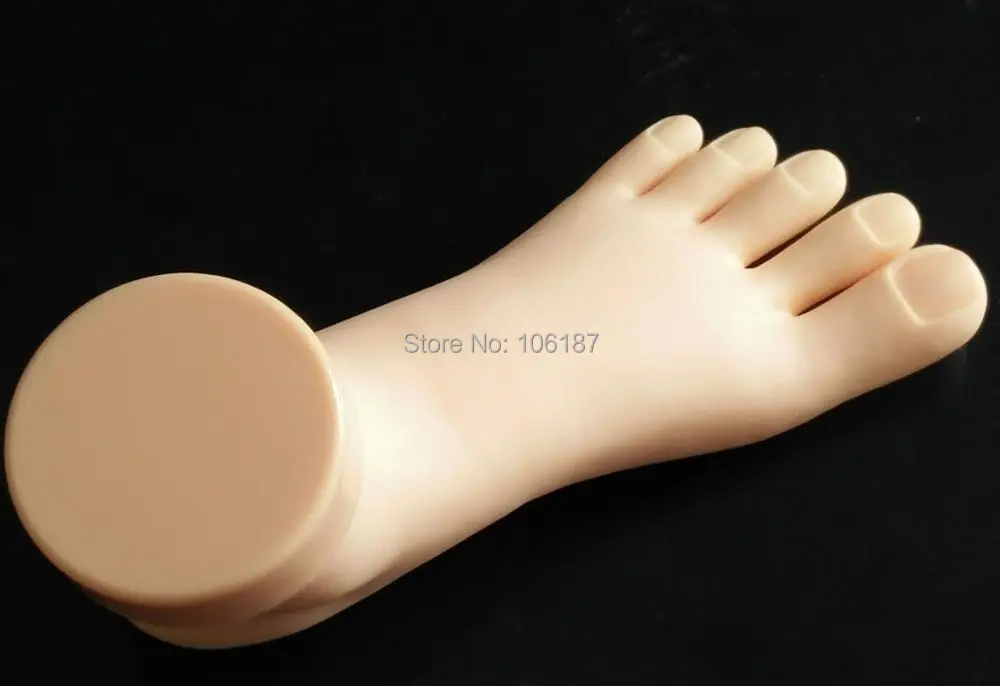

20Pcs Large Wholesale Pro Design Permanent Tattoo Makeup Practice Skin Foot Mold Soft Rubber Foot Mold For Tattoo Practicing