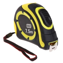 5 м 7,5 м Рулетка стальная линейка мерная Автоматическая самоблокирующаяся прорезиненная мерная лента Линейка