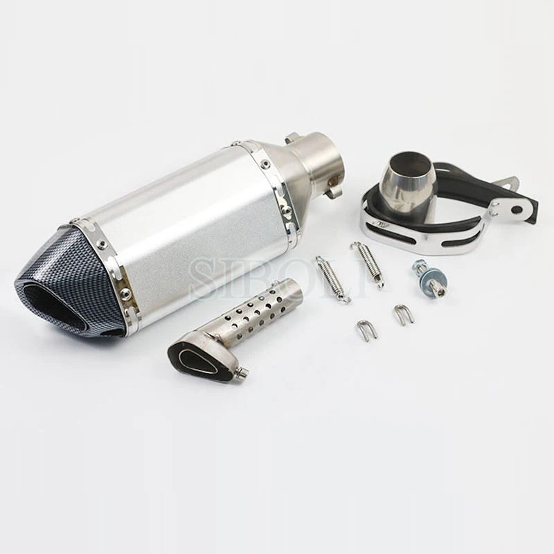 Silencers Shkalacar Motorcycle Exhaust Universal ATVs Small Hexagonal
