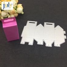 Julyarts серебряные режущие штампы дизайн квадратных ремесел руководство для рисования DIY Скрапбукинг карточка с тиснением делая металлические режущие штампы