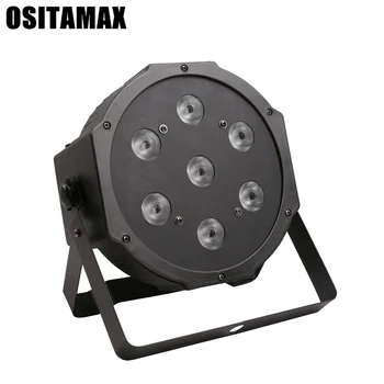 

7x10W RGBW 4in1 LEDs Stage Light DMX Par Light Disco Club Party Light