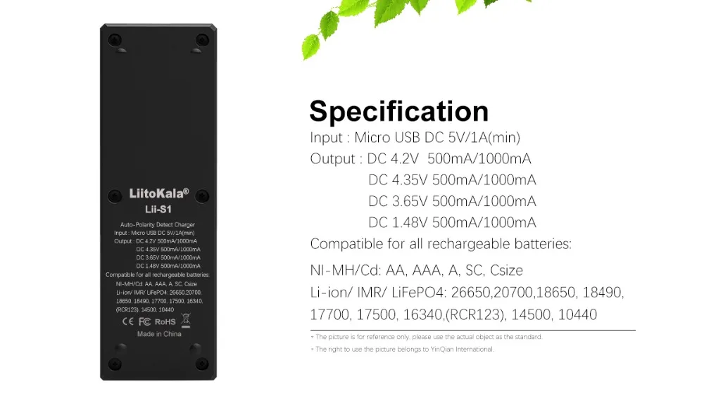 Умное устройство для зарядки никель-металлогидридных аккумуляторов от компании Liitokala: Lii-500 Lii-402 100 202 S1 аккумулятор, зарядное устройство, Зарядка 18650 3,7 V зарядное устройство для никель-кадмиевых или никель-металл-AAA 26650 16340 18350 26500 зарядное устройство для никель-металл-гидридных и литиевых аккумуляторов