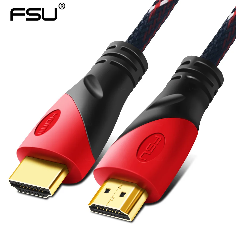 High speed HDMI Cable Gold Plated 1080P 3D male to male for PS4 Xbox Projector HD