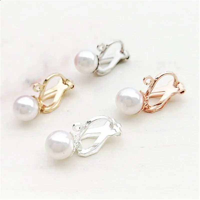 Us 3 39 32 Off 10pcs Lot Pearl Ear Clips Earrings No Piercing Earring Wire Hooks For Jewelry Findings In Us 3 39 32 Off 10pcs Lot Pearl Ear Clips Earrings No Piercing Earring Wire Hooks For Jewelry Findings In