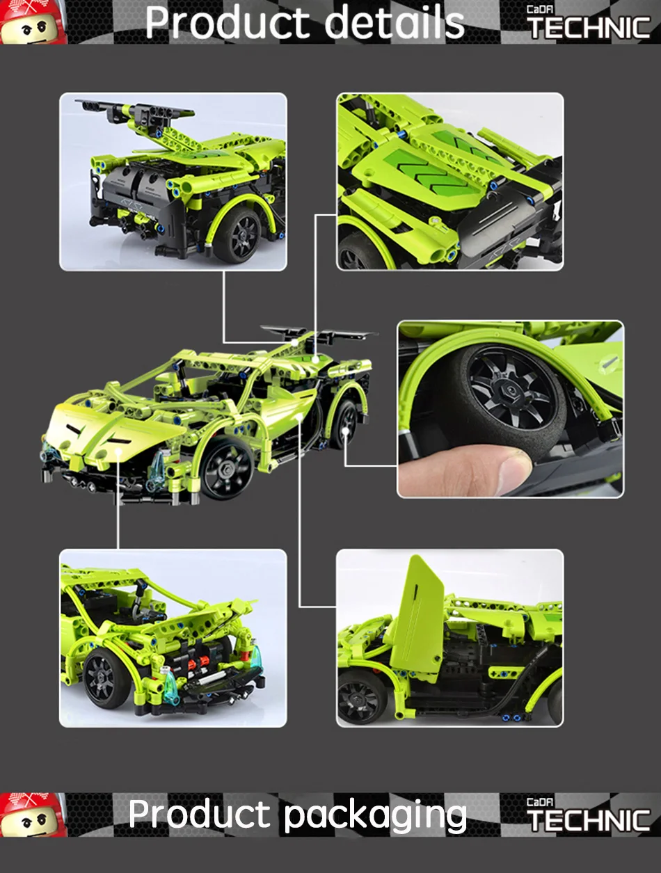 Technic RC электрическая мощность функция дистанционного управления veneno автомобиль строительный блок игрушка Совместимые Кирпичи Tele управления модель автомобиля