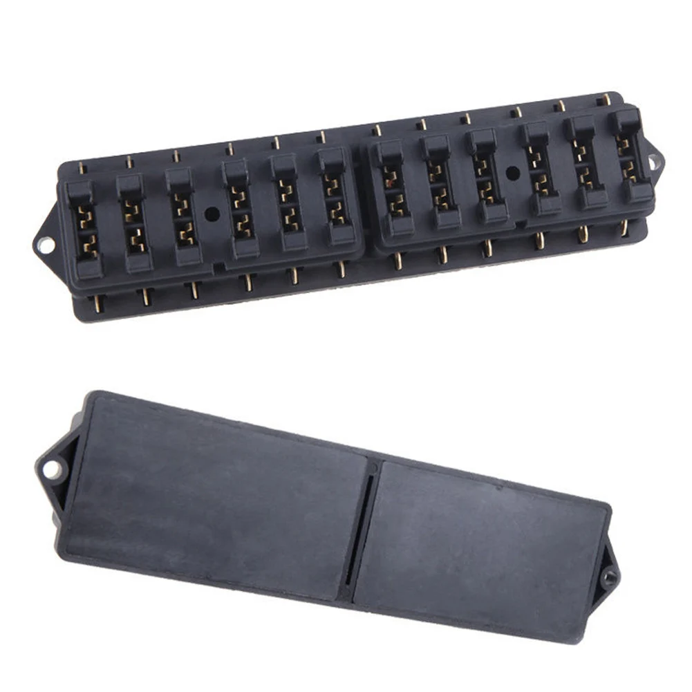 

Car Truck Van 12 Way Circuit Standard Blade Fuse Box Block Holder 250V 1-40A