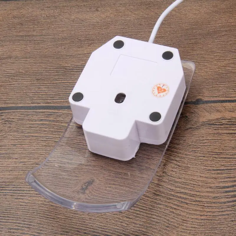 USB 2,0 Проводная оптическая светодиодный световая прозрачная цветная мышь
