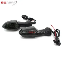Para KAWASAKI Z250 Z300 Z125 ZRX1200 Z750 Z800 Z1000 VERSYS ER-6N 650/1000 Motocicleta Frente/Traseira Turn Signal Indicator Light lâmpada