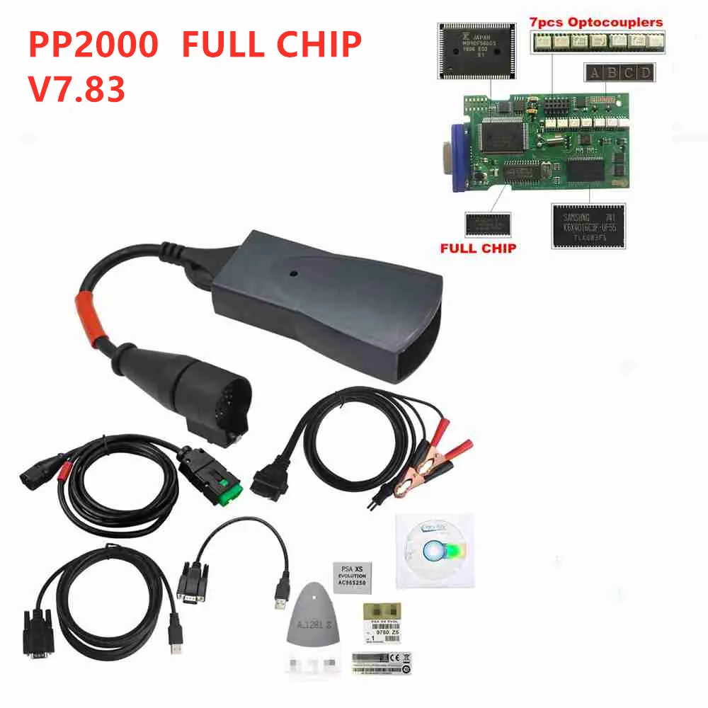 

Best price Full Chips Diagbox V7.83 Lexia3 921815C 12pcs NEC Relay 7pcs Multi-Language PSA Lexia 3 PP2000 Golden PCB Board