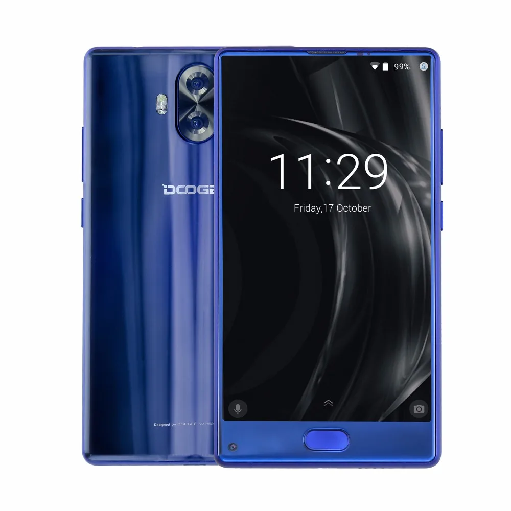 

DOOGEE MIX Lite Smartphone Dual Rear Camera 2*13MP 5.2'' MTK6737 Quad Core 2GB+16GB Android 7.0 3080mAh Fingerprint mobile phone