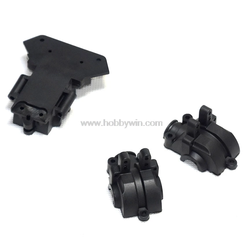 

HBX part 16017 Front Gear Box Assembly & Rear Gear Box Cover for 1/16 RC Model Buggy Car Truck