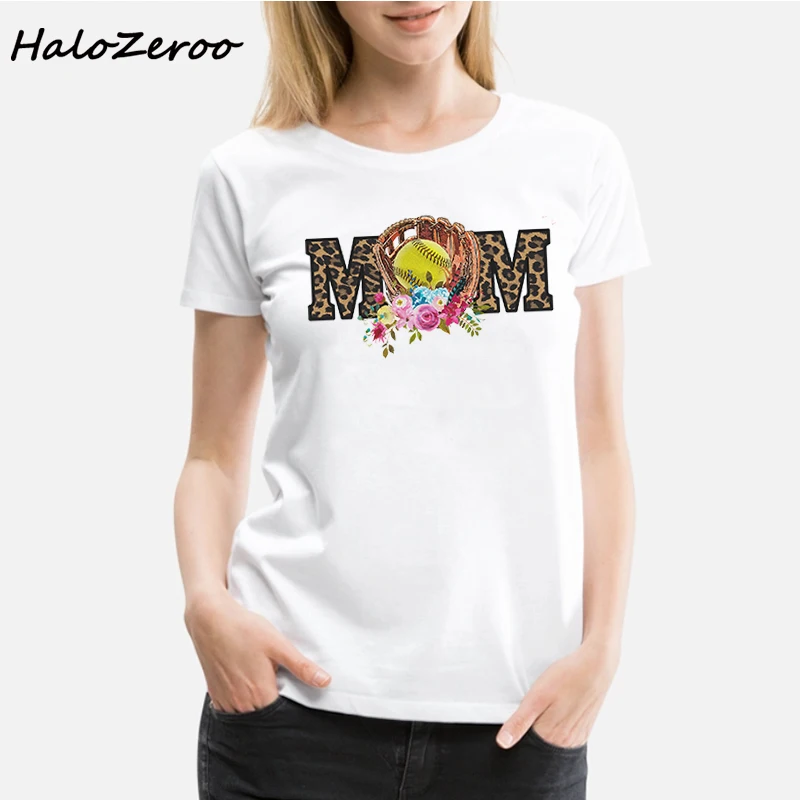 

Cosmic Belief Harajuku Summer Women New Ins Fashion Cartoon Printed Softball Mom Shirt Softball Women's Vogue Aesthetic Clothes