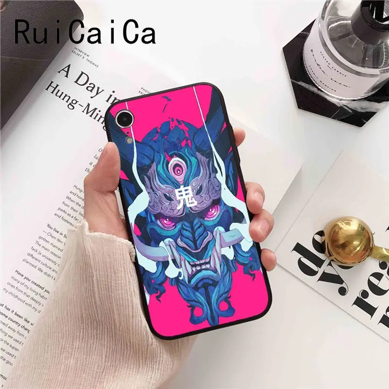 Japanese Style Anime Embossed crane fox