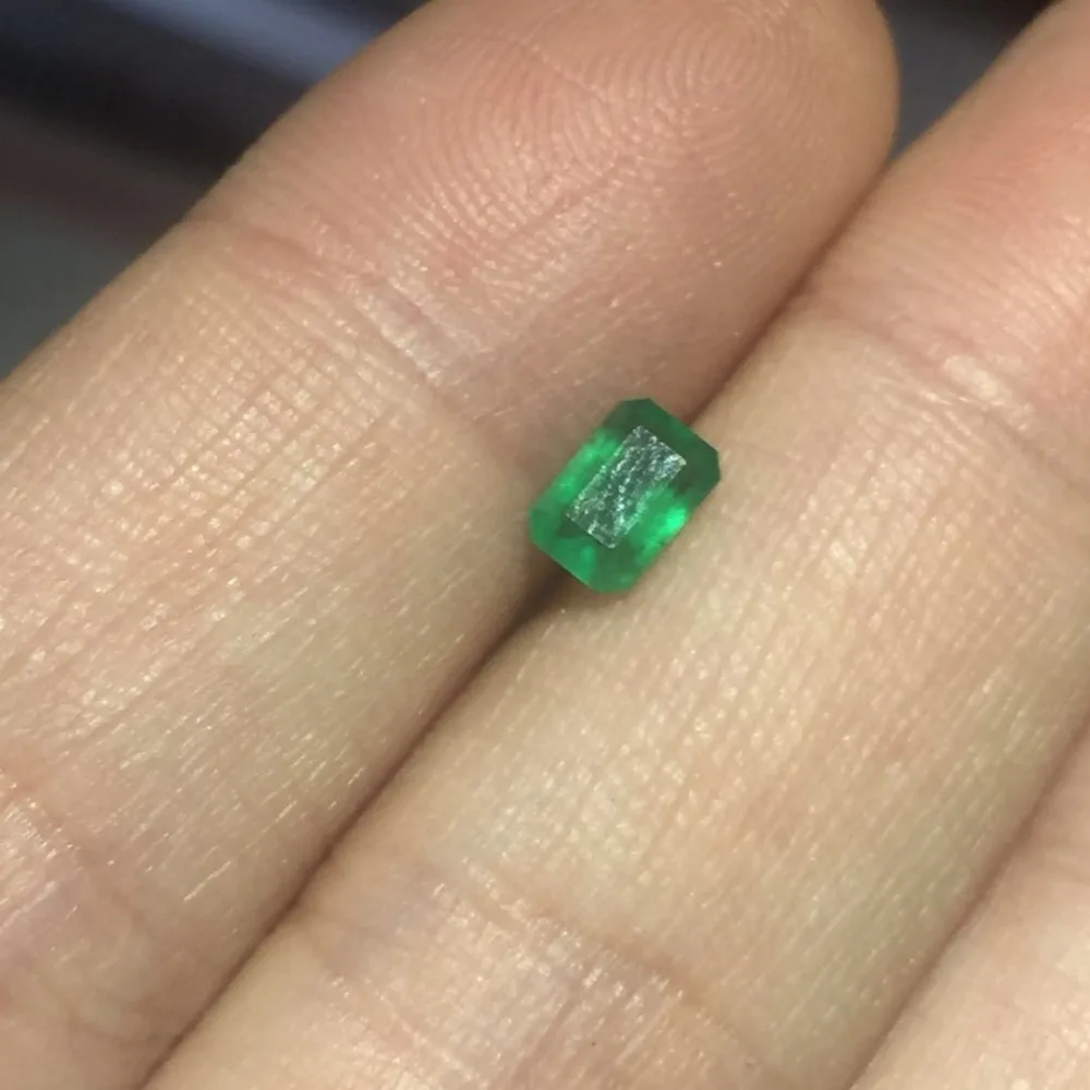 High quality princess cut emerald loose stone natural emerald gemstone natural loose gemstone