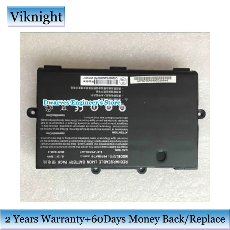 Аккумулятор для ноутбука P870BAT-8 6-87-P870S-427 15 12 в 6000 мАч 89Wh Clevo P870DM P8700S 6-87-P870S-4271 6-87-P870S-4272