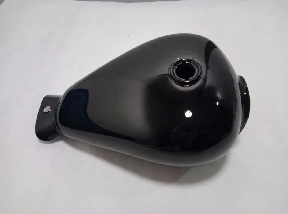 Brilliant Jet Black Vintage BOB CA250 Gas Petrol Motorcycle Fuel Tank