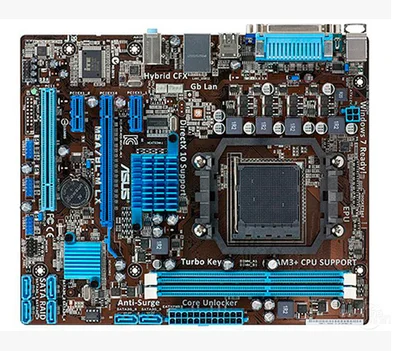 

ASUS M5A78L-M LX fully integrated motherboard Support bulldozer FX4300 90%new