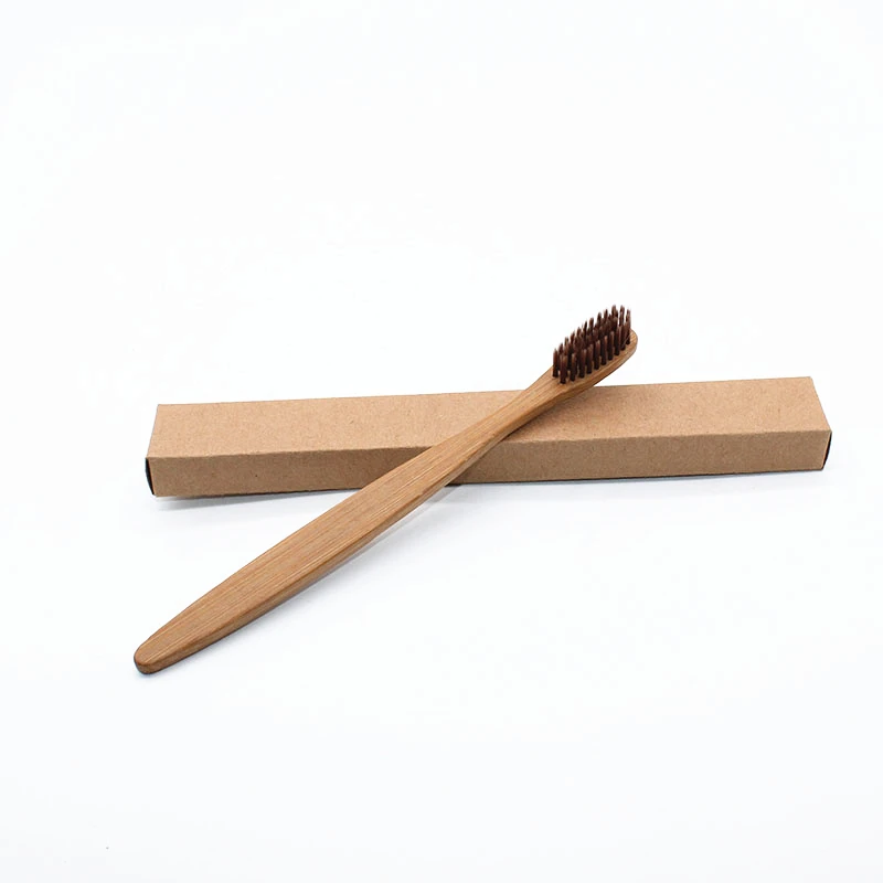 10 шт./лот бамбуковая зубная щетка мягкая Экологичная деревянная зубная щетка для чистки полости рта мягкая щетина