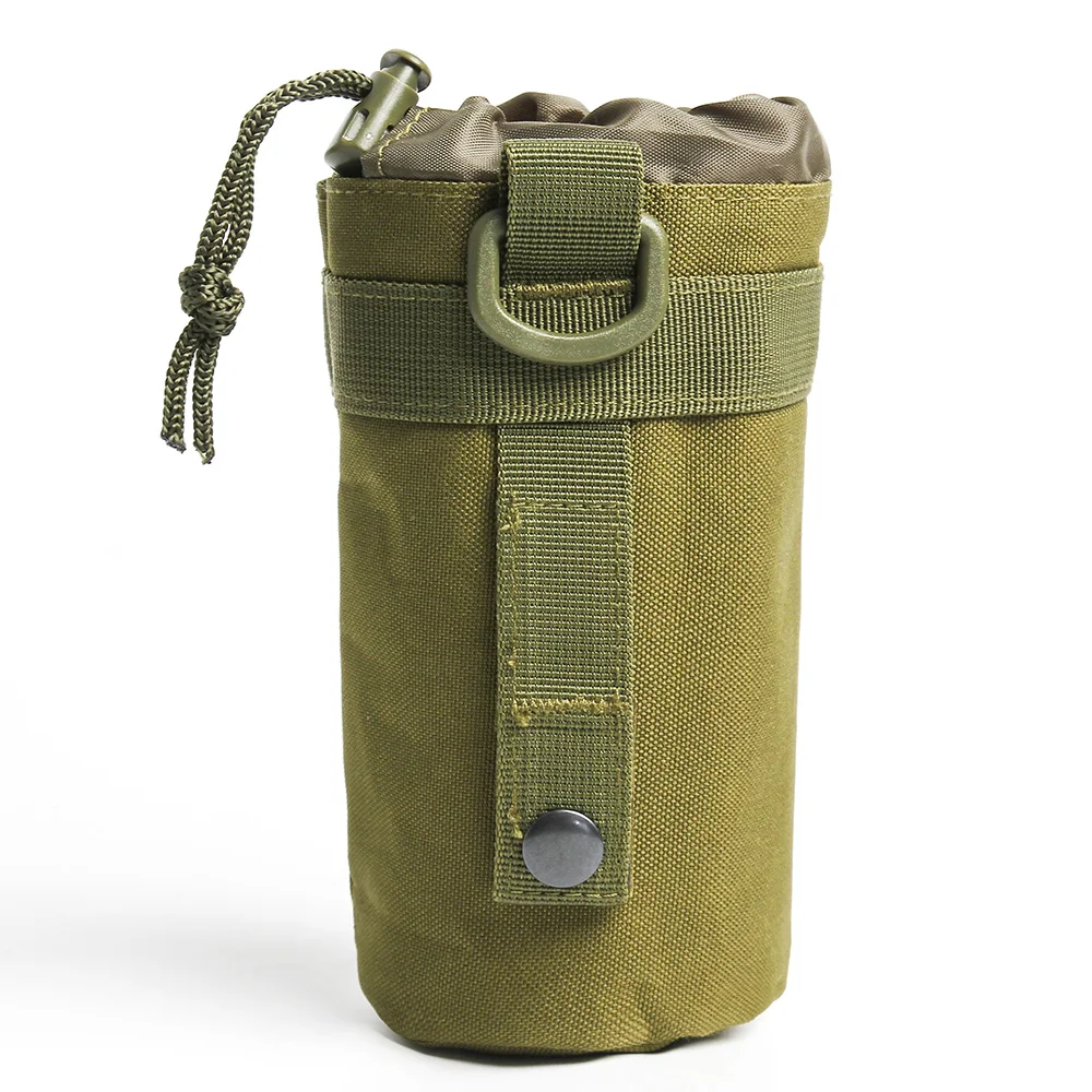 Outdoor MOLLE System Camping Water Bottle Pouch Open Top Survival