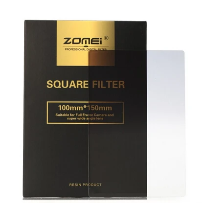 

Zomei Neutral Density Square Filter System Gradual Grey Colour Lens Filter 100*150mm for Cokin Z Series Filters