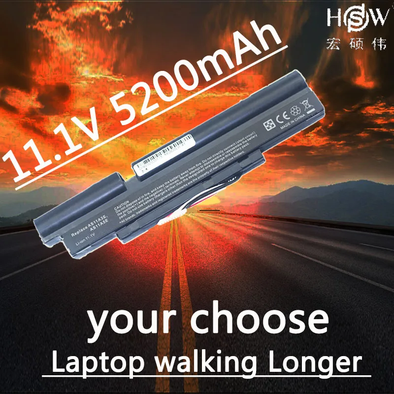 HSW Аккумулятор для ноутбука acer 3INR18/65 2 AS11A3E AS11A5E Aspire TimelineX 3830 T 4830 4830TG 5830 5830TG ID57H 6