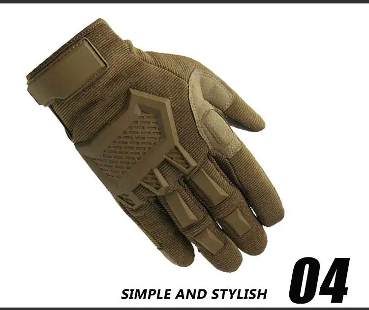 Tela de Toque Táticas dos Homens do Exército Luvas de Ginásio Luvas Esportes Forças Especiais Militares Dedo Cheio Antiderrapante Motocycle Bicicleta 11 Hiking Gloves