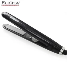 Профессиональный салон двойного напряжения волос плоский Утюг 110 V-220 V Керамический выпрямитель для волос Инструменты для укладки