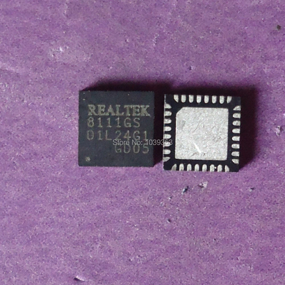 RTL8111GS RTL8111 8111GS 통합 10/100/1000 메터 이더넷 컨트롤러 PCI 익스프레스 응용 ...