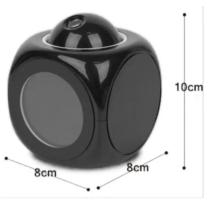 Multi-function проекционные часы Светодиодные Красочные Проекционные Будильник с голосовым сопровождением часы чистый звук объем и