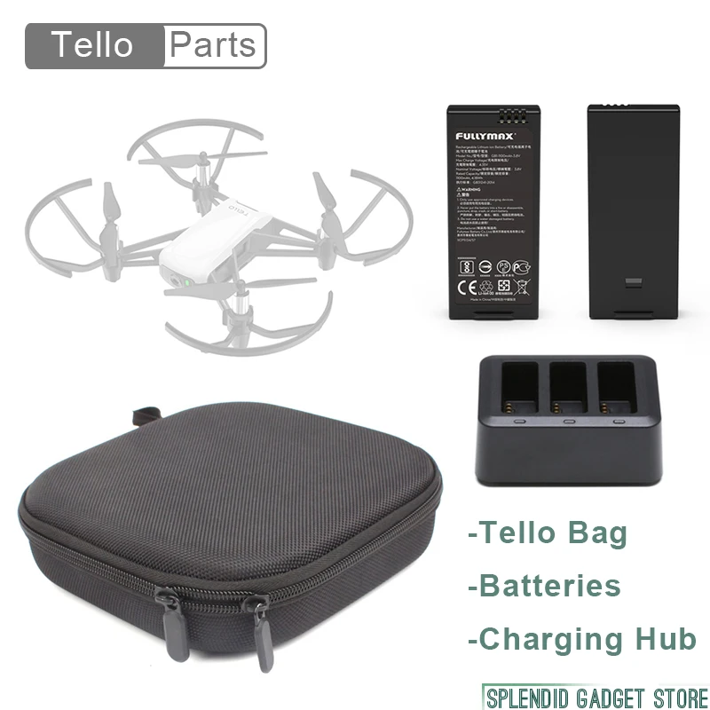 DJI RYZE Tello аксессуары оригинальный аккумулятор/оригинальный зарядный