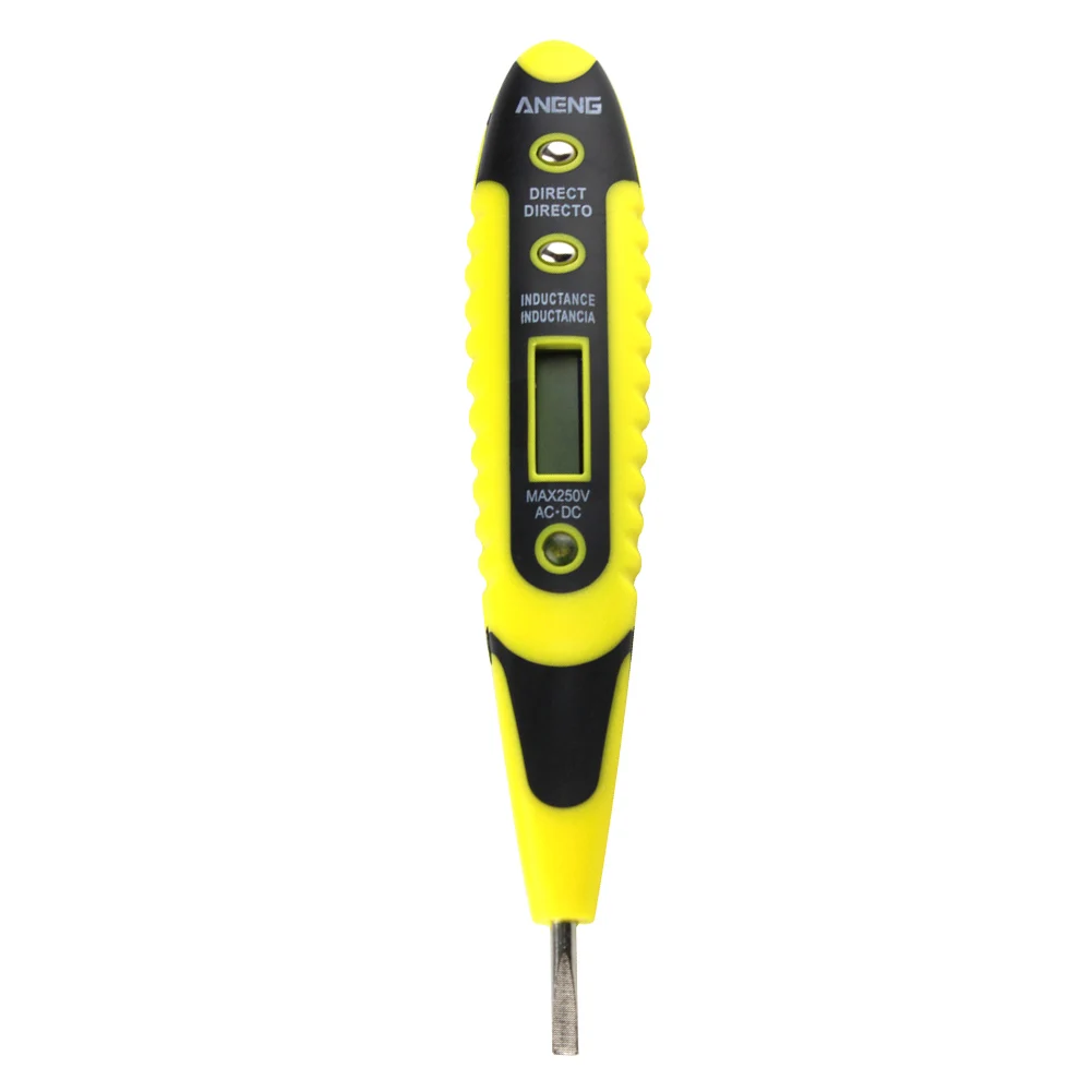 Top Brand Digital AC DC 12V 250V Digital Voltage Detector Tester Pen