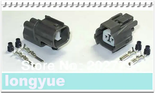 

2set B Series RV 2p Reverse switch crank fluctuation sensor connector for Honda Civic horn plugs for Buick Chevrolet