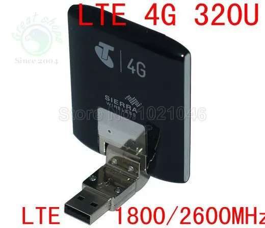 Unlocked wifi 4g lte Modem Aircard Sierra 320U 4G LTE Modem WIFI card 100Mbps lte 4g