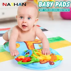 Nashan 0-12 месяцев Новорожденный ребенок играть мат одеяло для ползания Детский ковер детская комната Животные этаж геймпад для Детские