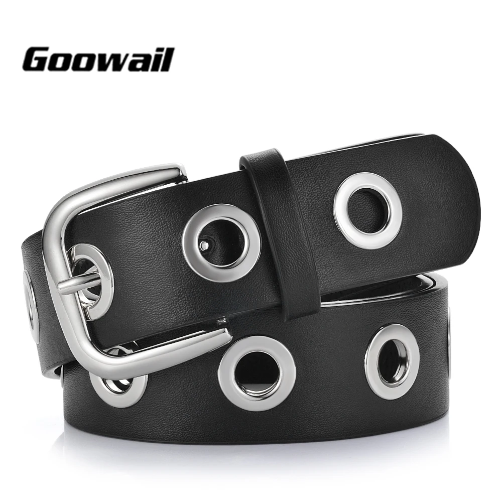 Женский джинсовый ремень Goowail из искусственной кожи высокого качества 2019 belts | Женские ремни -32837690242